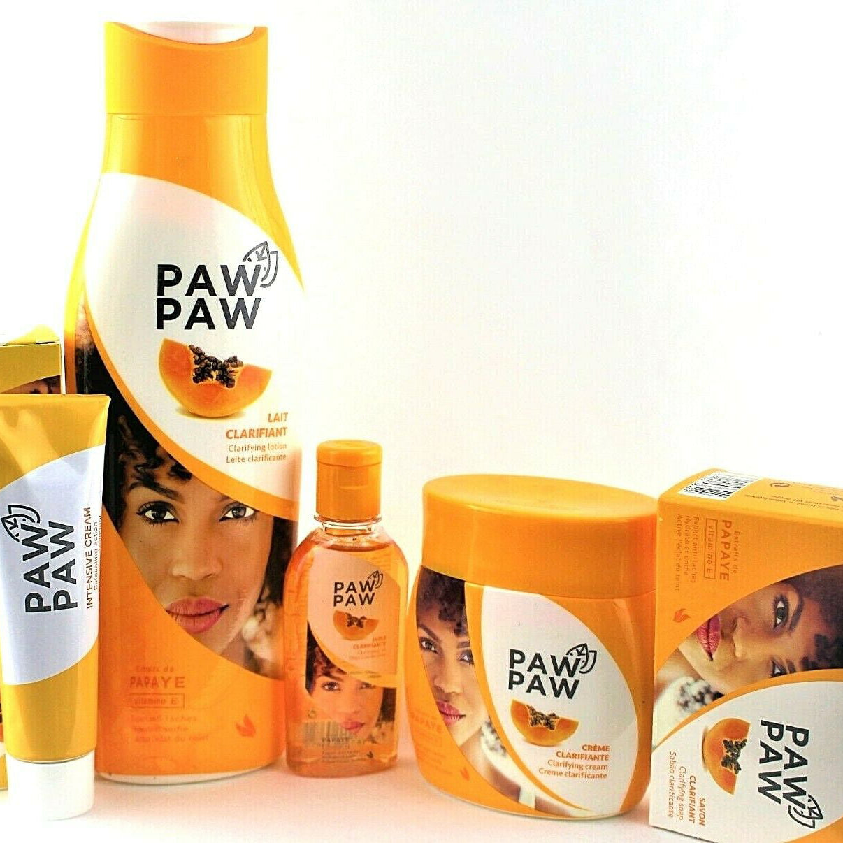 Paw Paw Papaya Clarifying Set (Lotion, Tube Cream, Jar Cream, Oil and soap)