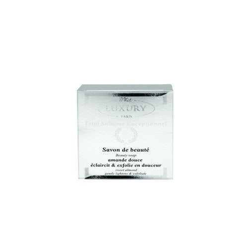 White Luxury Paris Almond Beauty Soap  7oz