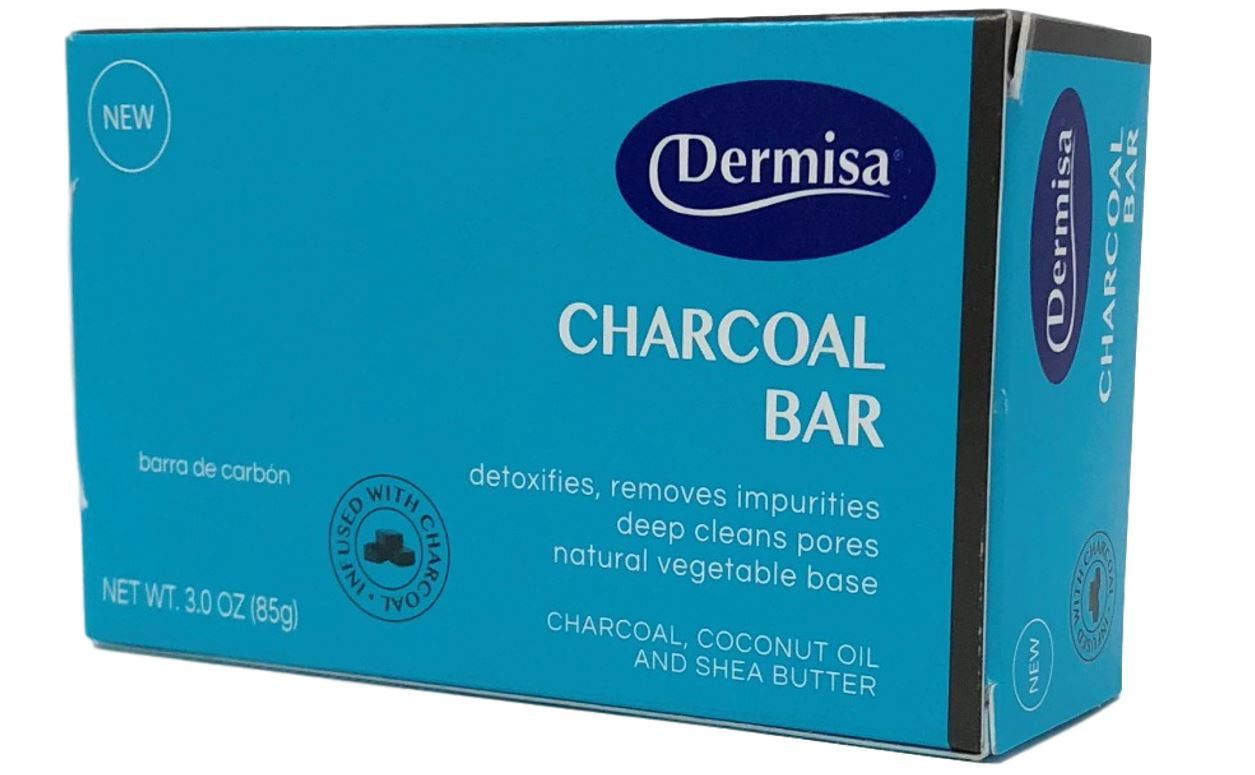 Dermisa Charcoal Bar Soap 3 Oz.