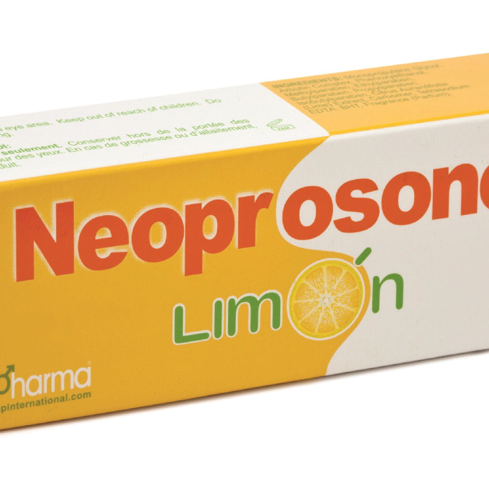 Mitchell Brands Neoprosone Limon Refreshing Citrus Scent Dark Spots Acne Creams Gel 30g