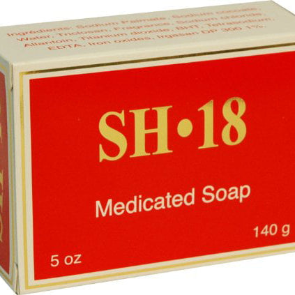 Sh-18 Medicated Soap (Red) 140G 5 oz.