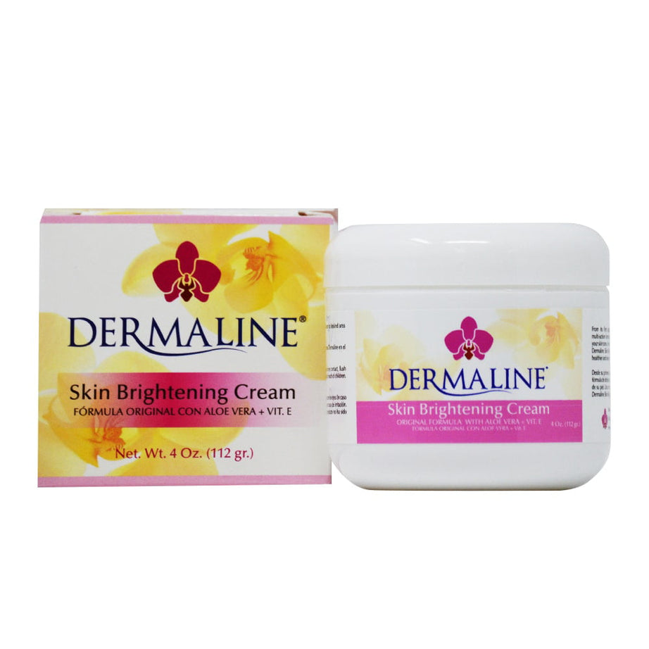 Dermaline Vitamin E & Aloe Vera Skin Brightening Cream, 4 Fl. Oz.