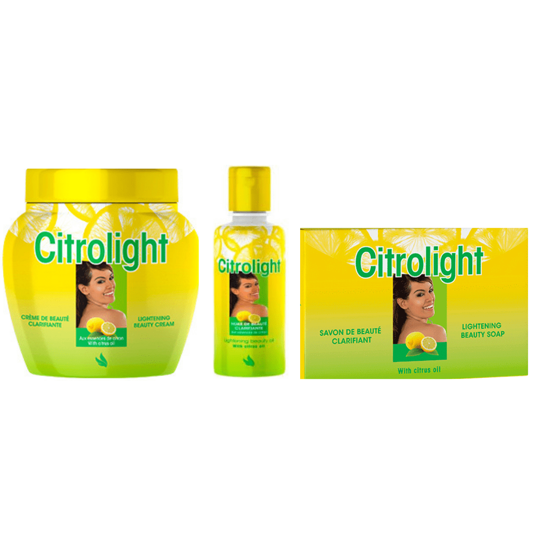 Citrolight Beauty Cream 500ml + Oil Serum 30ml + Soap 7oz