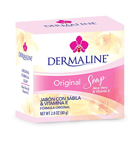 Dermaline Original Soap with Vitamin E and Aloe Vera