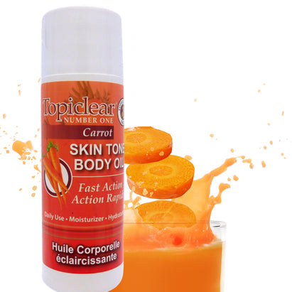 TOPICLEAR Carrot  Body Oil 6 oz