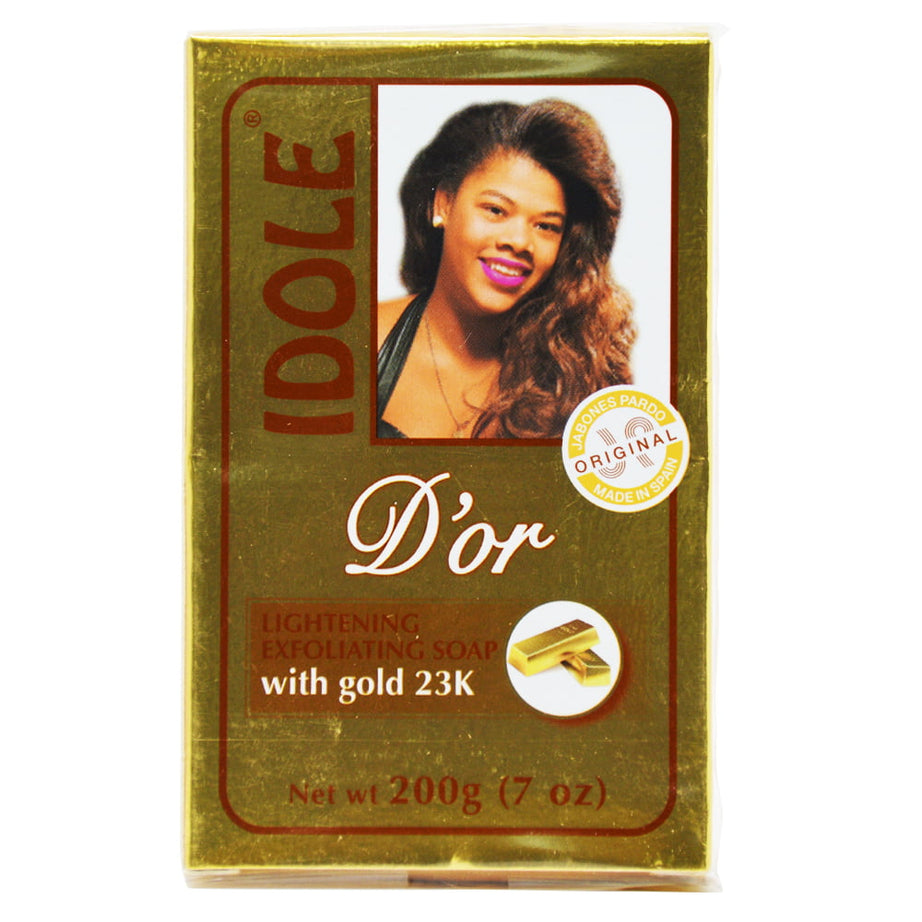 IDOLE D'or Lightening Exfoliating Soap with Gold 23K 200g/7oz