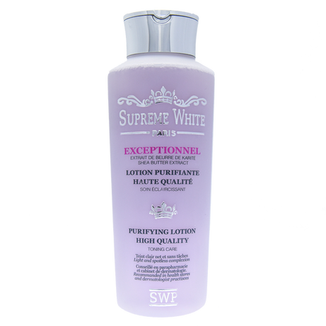 Supreme White Shea Butter Extract Purifying Lotion High Quality 500ml